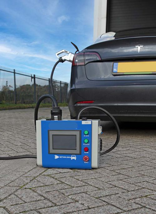 Speed Charge DC snelladers voor auto's busjes