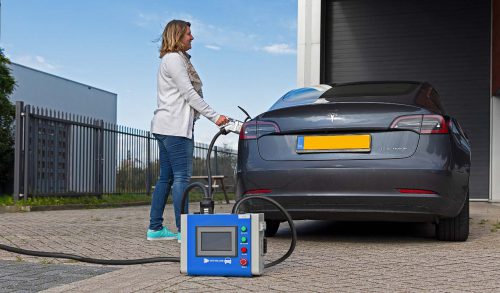 Speed Charge DC snelladers voor auto's busjes